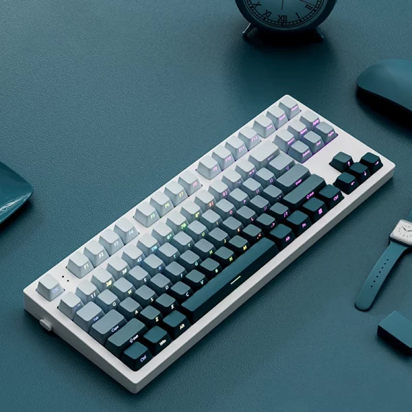 LED Backlit Compact 68 Keys Mini Wired